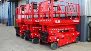 Tire Makaslı Eklemli Manlift