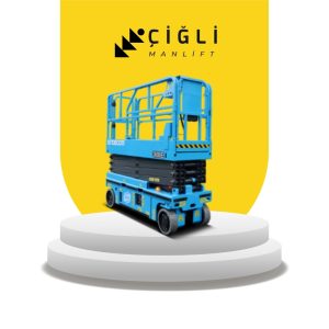 10 metre akulu makasli manlift platform