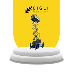 12m arazi tipi makasli manlift platform diesel
