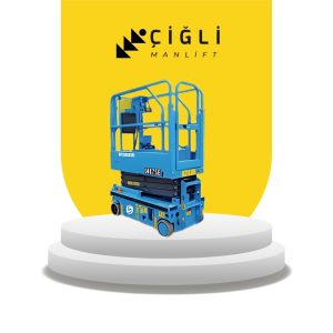 5.5 metre akulu makasli manlift platform